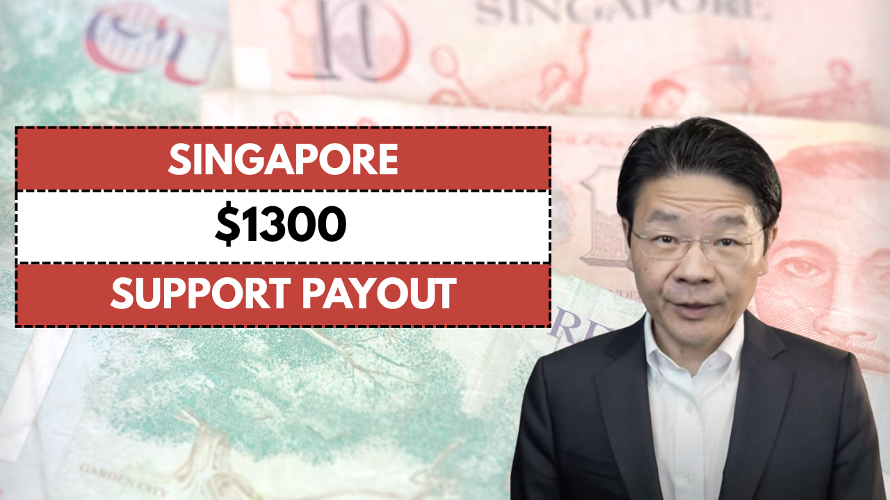 Singapore Confirm $1300 GST Vouchers